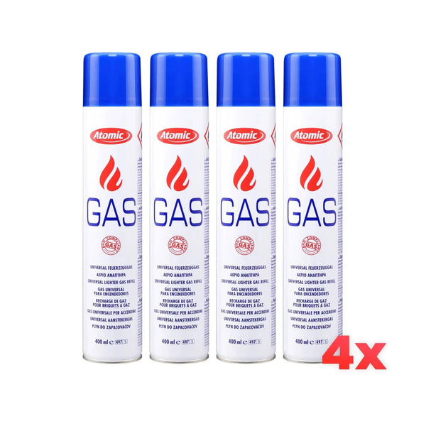 4x Atomic Lightergas (400 ml)