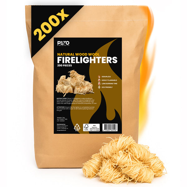 Optændingswokkels 2 kg (200 stk)