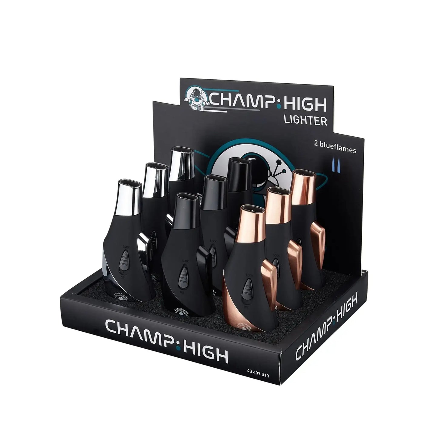 Champ High Booster display